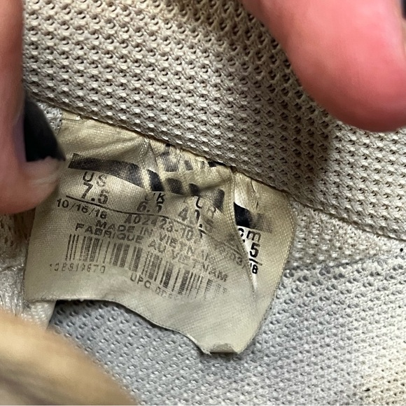 Nike Air Force 1 sneakers white red casual collegiate women’s size 7.5 - Picture 9 of 9